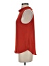 Naked Zebra 100% Polyester Orange Sleeveless Blouse Size S - photo 5