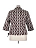Bosca Print Brown Jacket Size 18 - photo 2