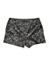 Ann Taylor LOFT 100% Polyester Paisley Gray Shorts Size 10 - photo 1