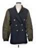 Veronica Beard Color Block Green Jacket Size 4 - photo 1