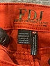 FDJ Red Casual Pants Size 6 - photo 6