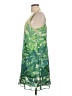 CAbi 100% Polyester Tropical Green Cocktail Dress Size L - photo 5