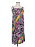Assorted Brands Print Purple Casual Dress Size Sm - Med - photo 1