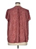 Fun2Fun 100% Polyester Burgundy Short Sleeve Blouse Size 1X - photo 2