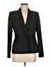 Le Suit Stripes Black Blazer Size 6 - photo 1