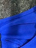 Unbranded 100% Polyester Blue Long Sleeve Blouse Size XL - photo 7