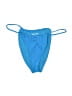 PacSun Solid Blue Swimsuit Bottoms Size L - photo 1