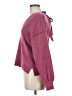 Francesca's Burgundy Pullover Sweater Size M - photo 5