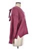 Francesca's Burgundy Pullover Sweater Size M - photo 4