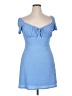 Lush Blue Cocktail Dress Size XL - photo 1