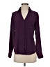 Express Outlet 100% Polyester Purple Long Sleeve Blouse Size XS - photo 1