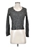 Eileen Fisher Metallic Gray Pullover Sweater Size S - photo 1