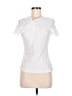 Shein White Short Sleeve Top Size 6 - photo 1