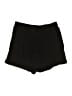 Monrow Solid Black Shorts Size L - photo 2