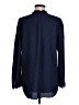 Parker 100% Polyester Blue Long Sleeve Blouse Size M - photo 2