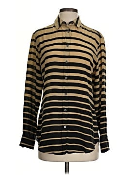 J. McLaughlin Long Sleeve Silk Top (view 1)