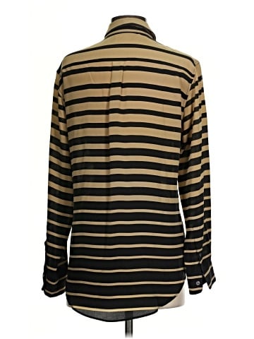 J. McLaughlin Long Sleeve Silk Top (view 2)