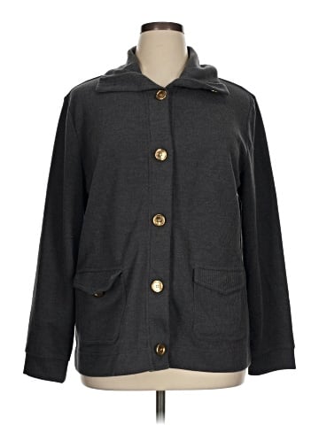Karen Scott Sport Cardigan (view 1)
