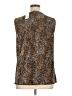 Cj Banks 100% Polyester Brown Sleeveless Blouse Size 1X - photo 2