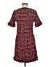 Alexia Admor 100% Polyester Tweed Red Casual Dress Size 6 - photo 2