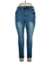 Wax Jean Solid Blue Jeans Size 16 - photo 1