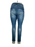 Wax Jean Solid Blue Jeans Size 16 - photo 2