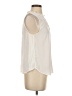 Ann Taylor LOFT 100% Polyester Ivory Sleeveless Blouse Size S - photo 4