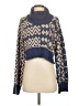 Forever 21 Chevron-herringbone Blue Pullover Sweater Size S - photo 1