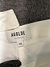 AGOLDE 100% Cotton Ivory Denim Shorts Size 24 waist - photo 3
