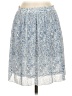 MNG Suit Paisley Blue Casual Skirt Size 2 - photo 1