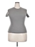 Pumiey Gray Short Sleeve Turtleneck Size 2X - photo 1