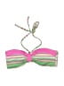 Unbranded Stripes Pink Swimsuit Top Size S - photo 1