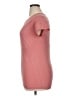 Athleta 100% Nylon Solid Pink Active T-Shirt Size XL - photo 5