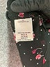 Elle 100% Polyester Floral Black Sleeveless Blouse Size M - photo 8