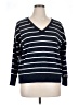 Old Navy Stripes Blue Pullover Sweater Size XL - photo 1