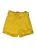 Express Outlet Solid Yellow Shorts Size 0 - photo 1
