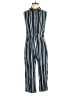 Lularoe Stripes Blue Jumpsuit Size S - photo 1