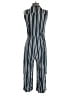 Lularoe Stripes Blue Jumpsuit Size S - photo 2