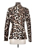 OO LA LA 100% Polyester Animal Print Ivory Blazer Size 4 - photo 2