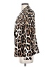 OO LA LA 100% Polyester Animal Print Ivory Blazer Size 4 - photo 5