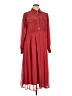 L.K. Bennett 100% Polyester Polka Dots Red Casual Dress Size 10 - photo 1