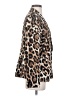 OO LA LA 100% Polyester Animal Print Ivory Blazer Size 4 - photo 4