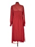 L.K. Bennett 100% Polyester Polka Dots Red Casual Dress Size 10 - photo 2