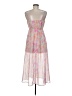 Peach Love 100% Polyester Paisley Pink Cocktail Dress Size M - photo 2