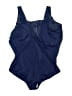 Lands' End Solid Blue One Piece Swimsuit Size 24 - photo 2