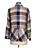 Talbots 100% Rayon Plaid Purple Long Sleeve Button-Down Shirt Size L (petite) - photo 2