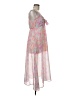 Peach Love 100% Polyester Paisley Pink Cocktail Dress Size M - photo 4