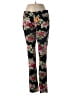 Vanilla Star Floral Black Casual Pants Size 16 - photo 1