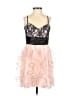 Roberta 100% Polyester Pink Cocktail Dress Size 5 - photo 1