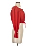 On Twelfth 100% Polyester Red 3/4 Sleeve Blouse Size S - photo 4